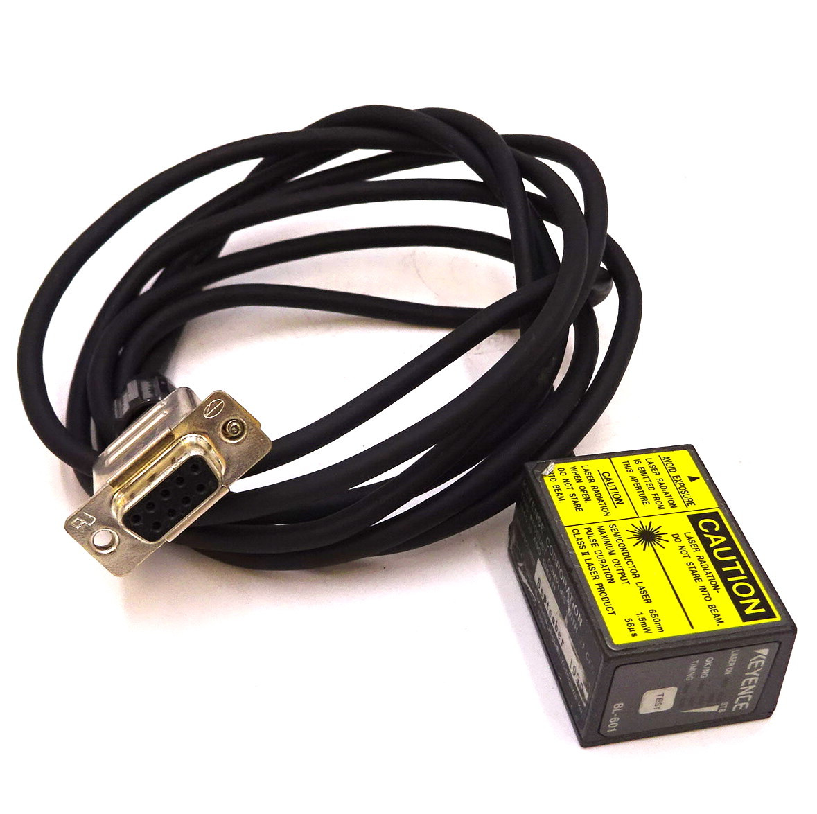 Laser Barcode Reader BL601 Keyence 5VDC 330mA *Used* Axxa Motors